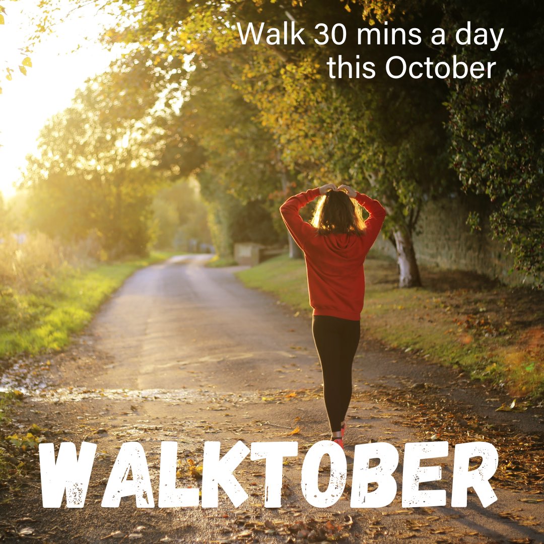 We are a nation of walkers.

Most of us walk every day and, for many, life would be difficult without a daily stroll.

But too often, walkers feel under attack.

That changes today with a month long challenge to improve everyone’s health and well-being #Walktober
