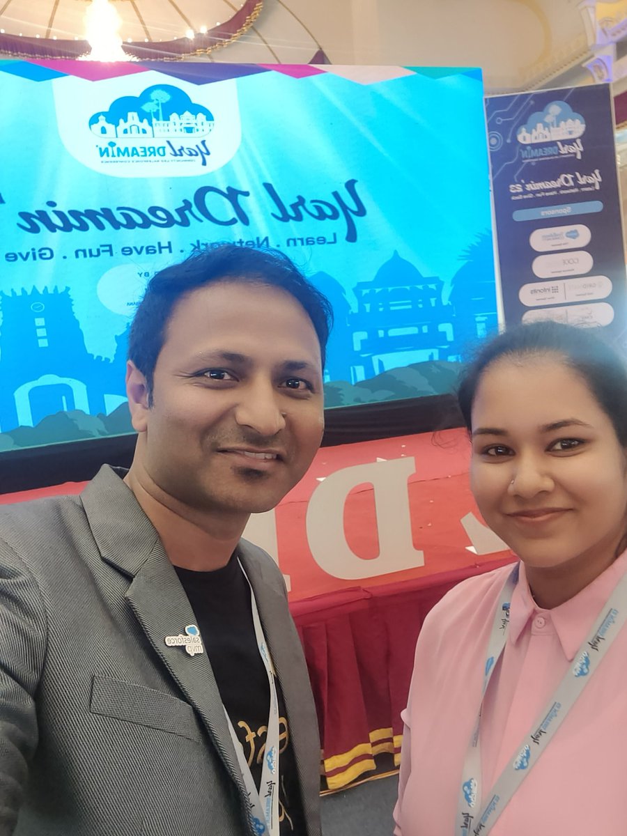 @YarlDreamin speakers who came from india and made the event great 😇🥰🩵 #Salesforce #YarlDreamin23