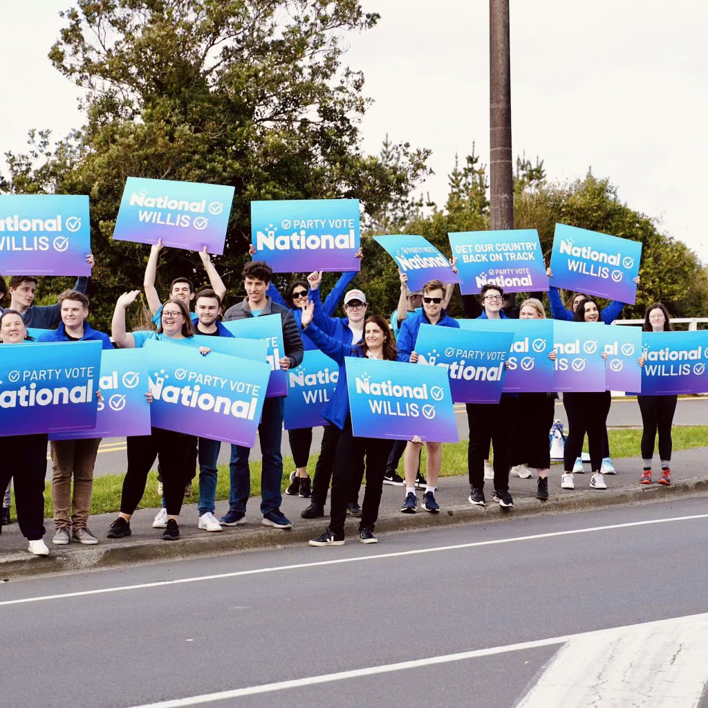 We have been working hard to get our country back on track, now it’s your turn. 

It’s time to deliver a National Government. From tomorrow, you can vote for change. Party Vote National. 

#PARTYVOTENATIONAL
#BACKONTRACK
