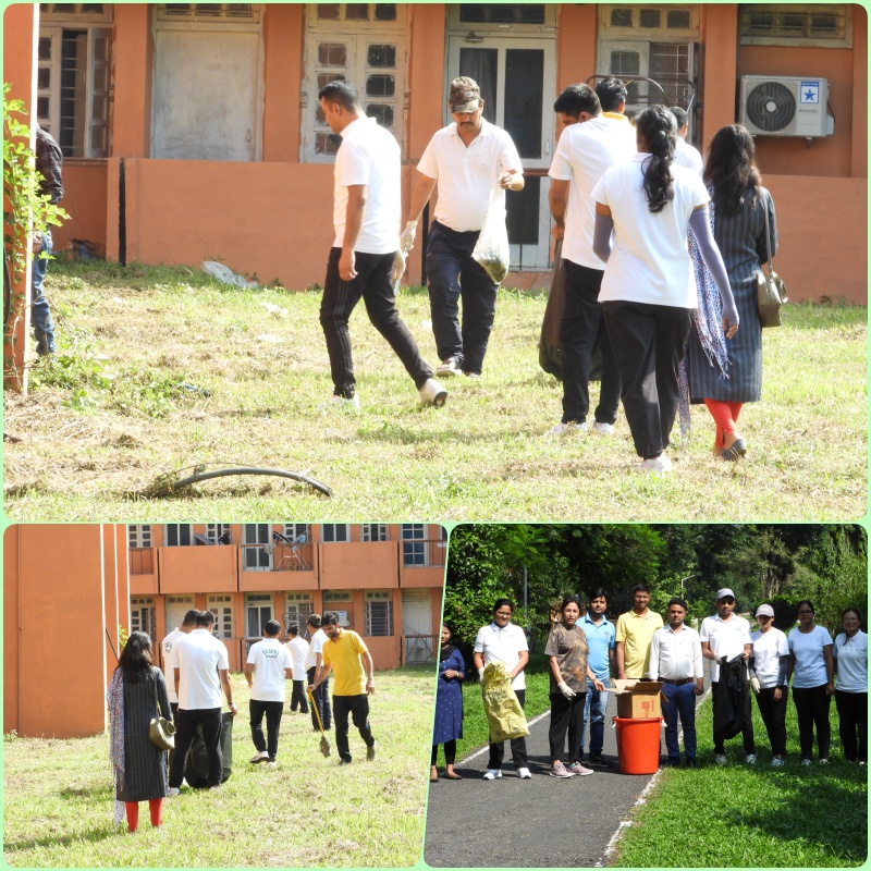 casfosddn's tweet photo. As part of the #SpecialCampaign3.0, @casfosddn organised #CleanlinessDrive in which the Principal, all Office Staff Members, and OTs of 37th SFS-IC has participated enthusiastically to make academy campus clean and green.

#SwachhBharat #SwachhataHiSeva #October1st https://t.co/e8KIq87F2r