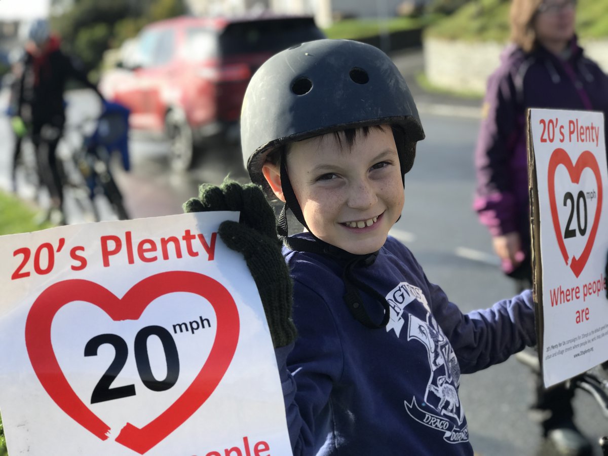 If 5 people a day were killed by trains or airplanes, would we call a campaign to make them safer a "war on train drivers or pilots"? 20mph is only being set in built up areas where people mix with motors. #20splenty where people live, work, play, shop and learn