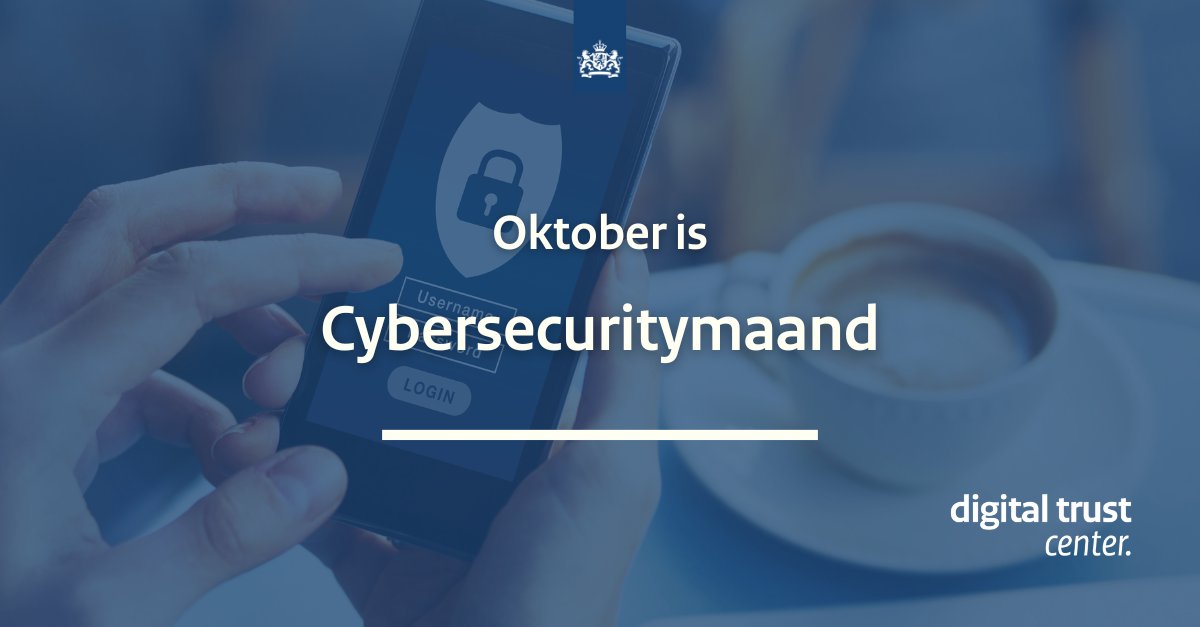 🛡️Oktober is cybersecuritymaand🛡️

In de #cybersecuritymaand zetten veel organisaties zich in om bewustwording te creëren en #cyberveilig gedrag te stimuleren. Bekijk het programma met webinars, activiteiten en evenementen. 

veiliginternetten.nl/alertonline/ac…
en
weerbaredigitaleoverheid.nl/programma/