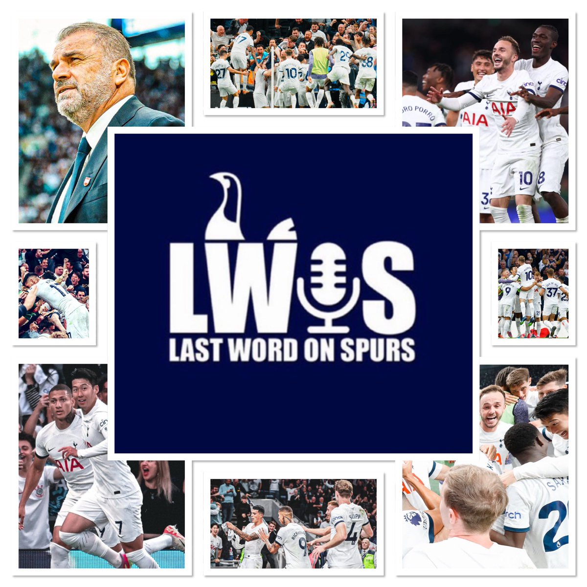 🚨𝗡𝗘𝗪 | <a href="/RickySacks/">Ricky Sacks 🎙</a>, <a href="/RussW777/">Russ Williams 🎙📻</a>, <a href="/TJRamini/">TJ Ramini</a>, <a href="/Mitch_Fretton/">Mitch Fretton</a> 🔛 <a href="/LastWordOnSpurs/">Last Word On Spurs</a>:

🤩 #AngeBall
⭐️ Team Mentality
🔥 Pivotal Porro
🇰🇷 Sonny’s Big Goals
🪄 Maddison Magic
🤝 Postecoglou x Fonz

🎙 Podcast: pod.fo/e/1f39bf
📺 YouTube: youtube.com/live/wG4wjj5yC…

#THFC | #COYS