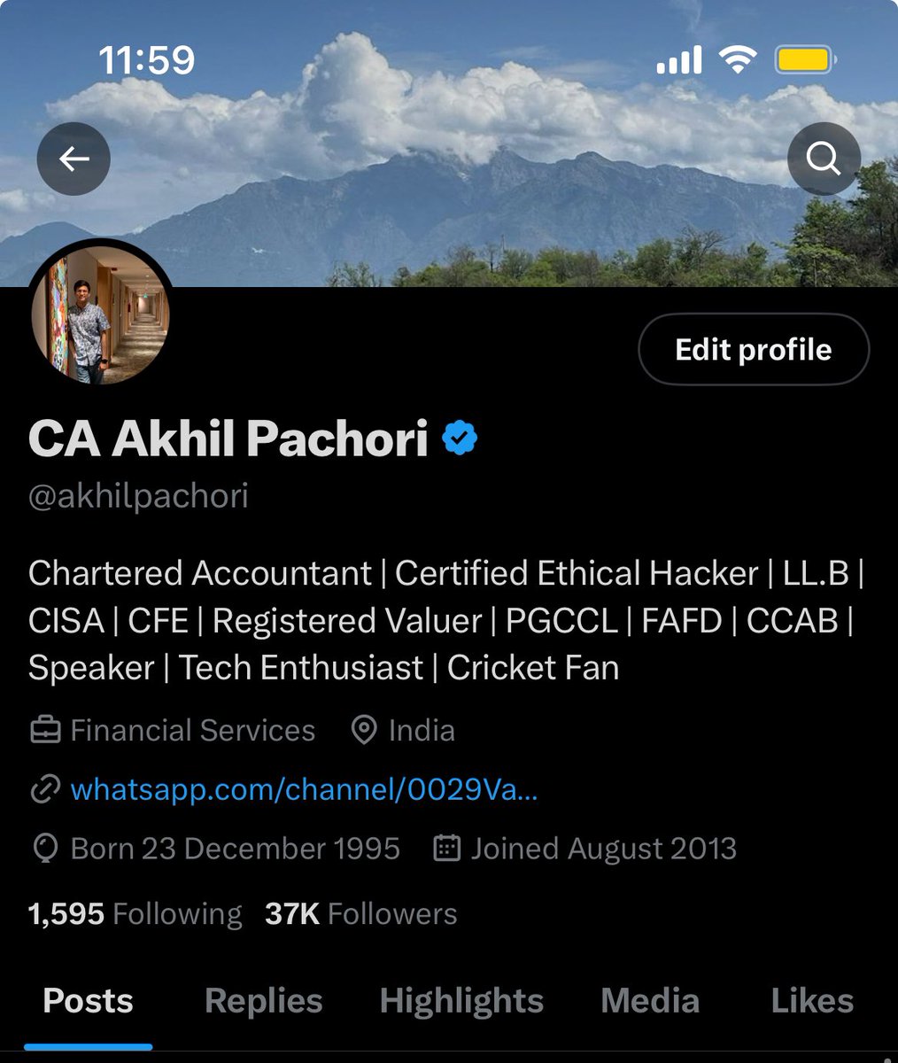 akhilpachori's tweet photo. Woke up to 37K
Thanks π all https://t.co/GhwtVBCBeF