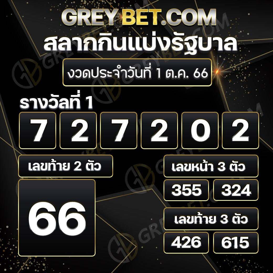 natcha014883639's tweet photo. ผลการออกรางวัลสลากกินแบ่งรัฐบาล งวดประจำวันที่ 1 ตุลาคม 2566 https://t.co/uS5fcCkqN7