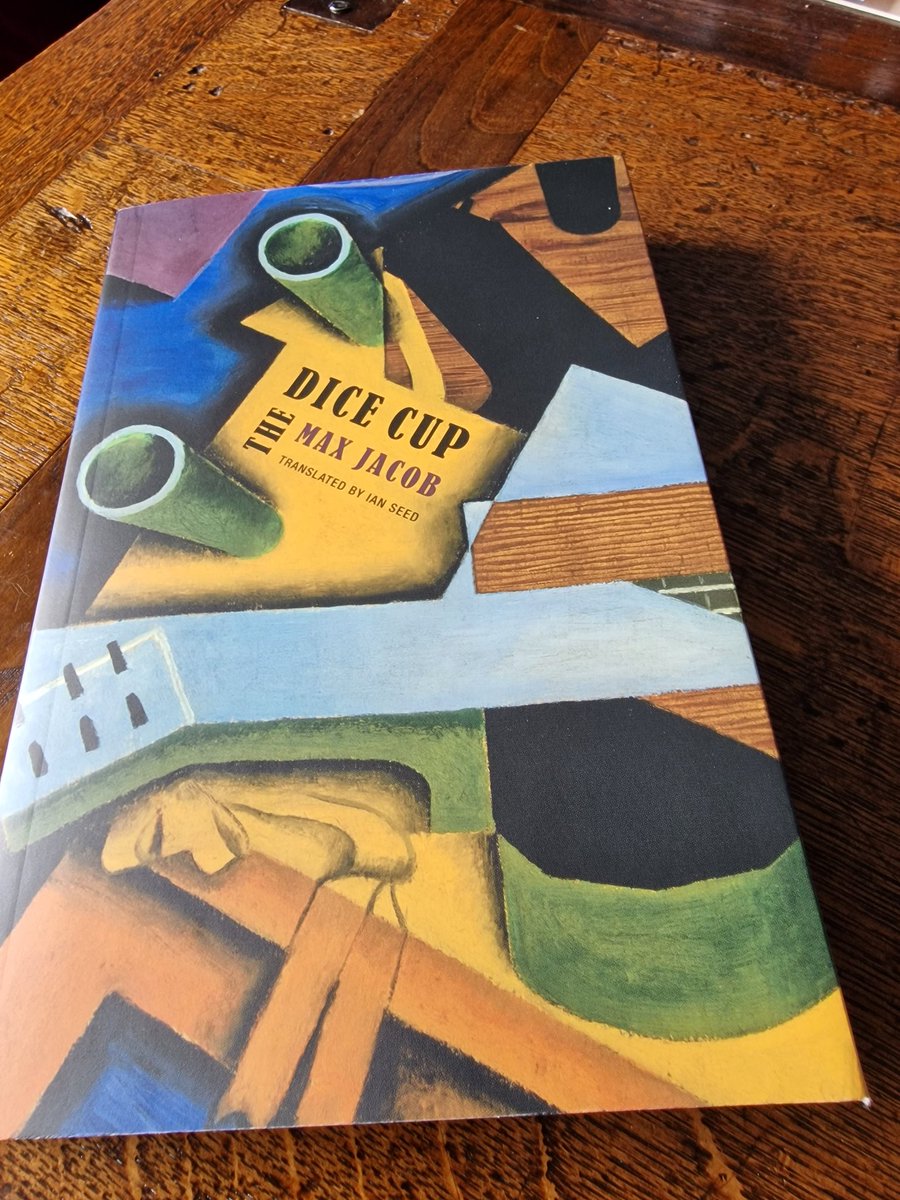 A Sunday story - see the picture... 'He went into the church. The Sun followed him as far as it could with a long stick, but the Sun is a pagan with no right to enter a nave'... Max Jacob, 'The Dice Cup', captivatingly translated by Ian Seed @Shadow2train