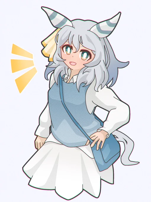 オリ服ミラクル#ウマ娘 #ヒシミラクル 