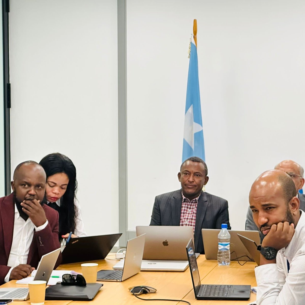 akhalif40's tweet photo. Glad to conclude series of Strategic consultation with MoECC staff, FGS and FMS line Ministries, and finally today with UN agencies, dev. and Humanitarian partners, donors and academia for 2023-2028 MoECC strategy validation. In few days time the MoECC will usher a new strategy https://t.co/B7I9nqEndf