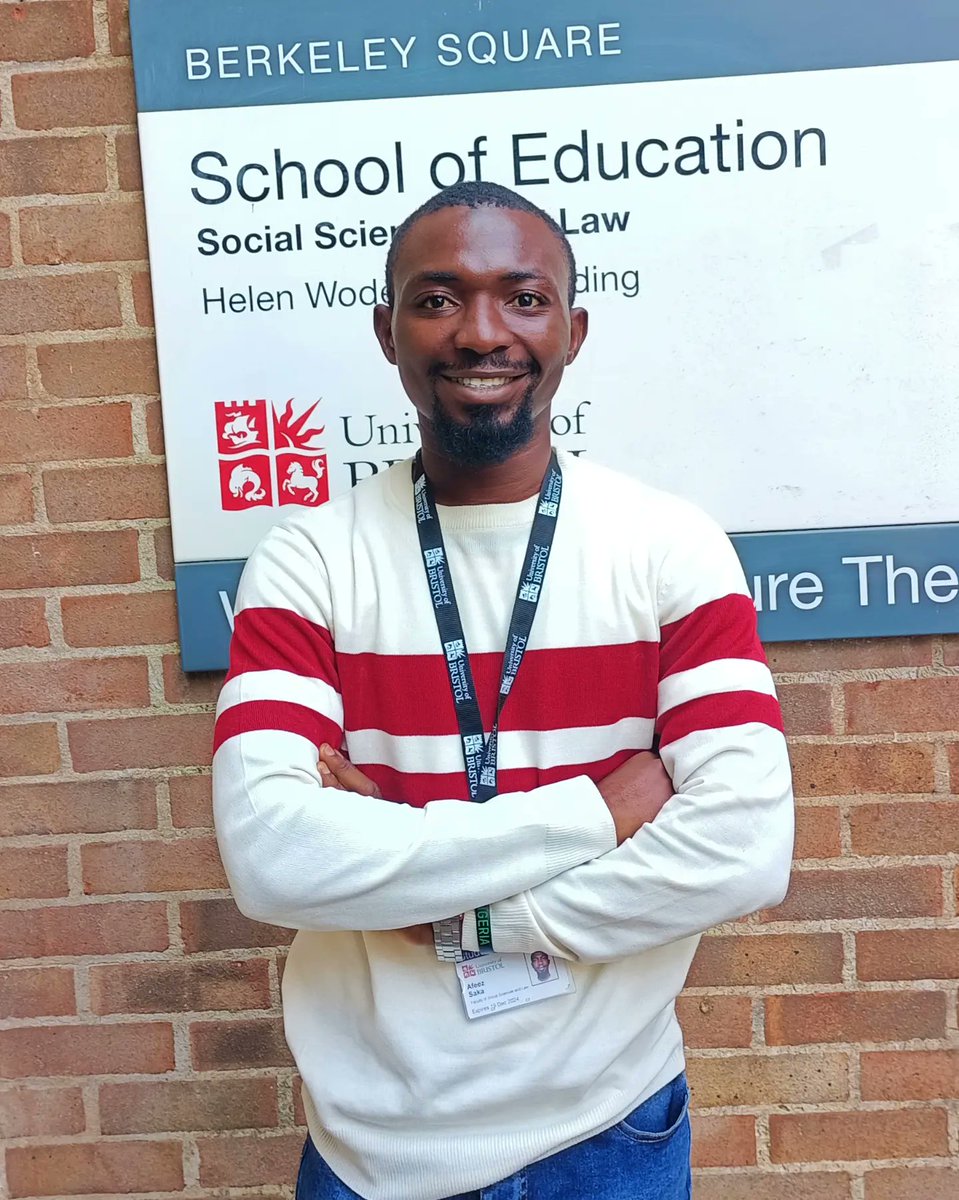 Officially started my M.Sc. in #Education: Learning, #Technology, and Society at <a href="/BristolUni/">University of Bristol</a>. I am passionate about the future of education in Nigeria, Africa, and beyond. I am ready for the journey ahead. Hoping for the best🙏 #CheveningScholar <a href="/CheveningFCDO/">Chevening Awards🇬🇧</a>