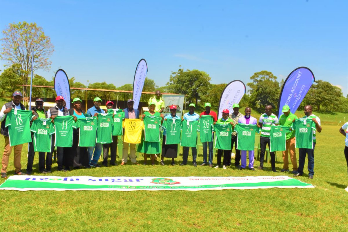 stimasacco's tweet photo. In an effort to contribute towards Youth empowerment and Building Sports, Stima DT Sacco yesterday donated full football kits to Nzoia Sugar FC.
#promotingsports
#empoweringmembersforlife
#SaccoYanguMaishaYangu https://t.co/GV4bMPNkR5