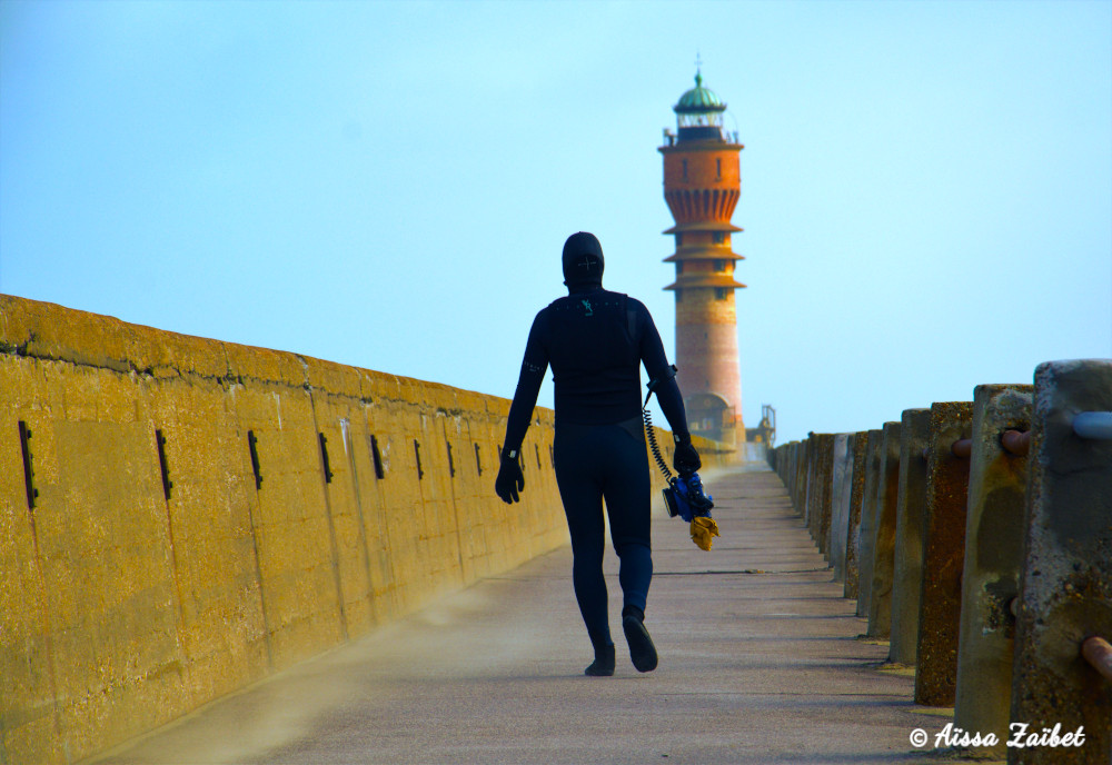 plongeur à #Dunkerque 
#phare #nikon #beach  #travel #landscape #lighthouse #france #cotedopale #ocean #photo 
#sea  #photographer #hautsdefrance