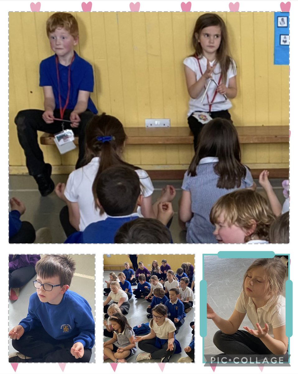 BanDevPS's tweet photo. There’s something quite special when the youngest children take over leading a school Mindfulness session. ⁦@AbsafeAberdeen⁩ ⁦@GIRFECAbshire⁩ https://t.co/Wi3bCnX6a6