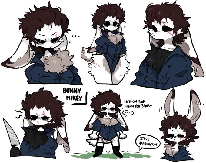 ITS OFFICIALLY SPOOKY SEASON TIME TO POST BUNNY MYERS!! 