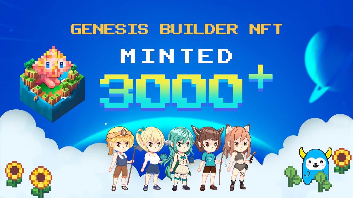 Pixel_islands's tweet photo. 🎉Celebrating Genesis Builder NFT Minted 3000+ Airdrop🎉

🎁Prize:: 500 Genesis Builder NFT WhiteList (Last chance for WL)

👇To Enter：
1⃣ Follow @Pixel_islands
2⃣ Like & RT this post 
3️⃣Fill out the form below, FCFS!
https://t.co/baVFRi1b4h

⏰: End in 48 hours（500Winners🍻）

#Pixelisland #BNBCHAIN #opBNB #Airdrop #Giveaway #NFTs  #Metaverse #WEB3