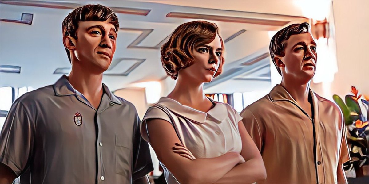 Beth Harmon knew that having loyal friends was important. 😌