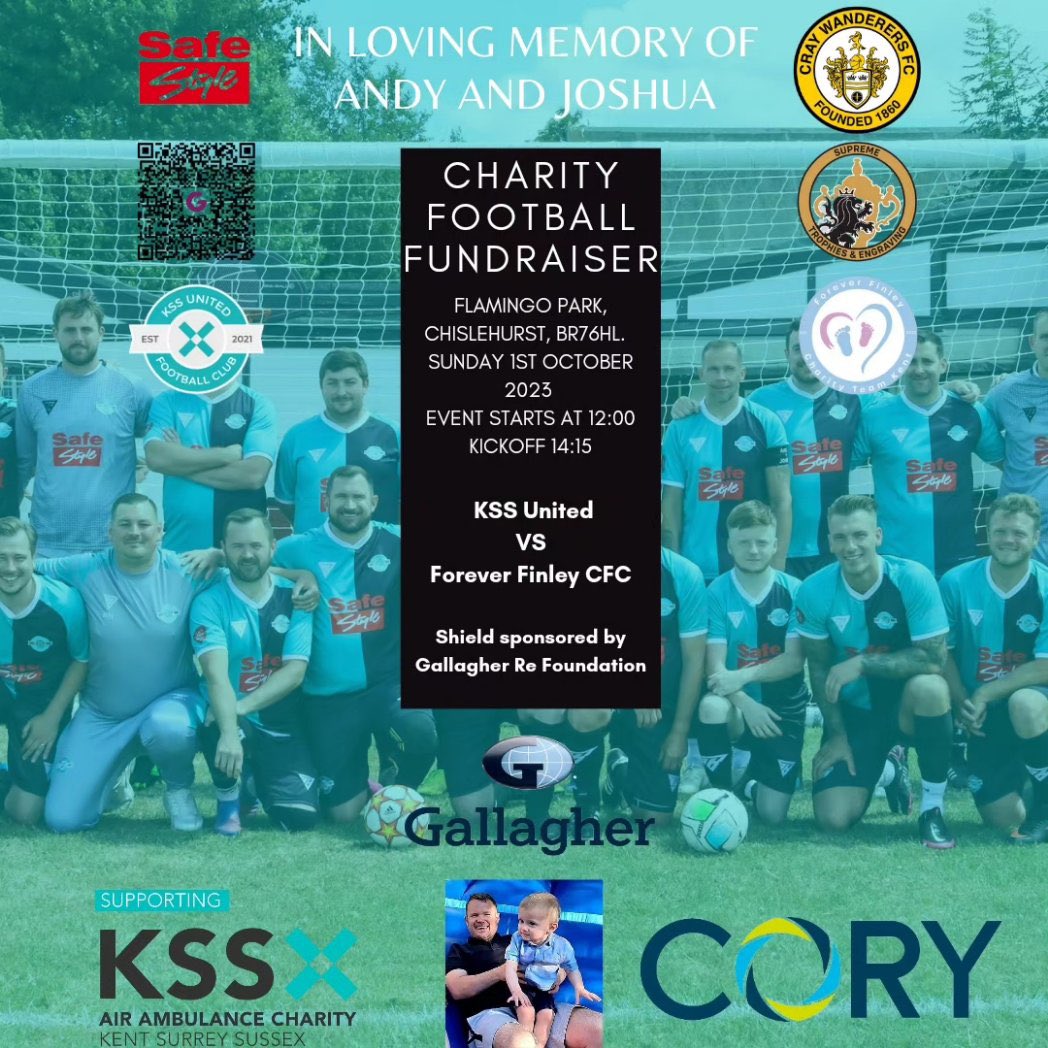 It’s game day!!

But this is a game day like no other! We are travelling today to Flamingo Park to face our very close friends <a href="/KssUnited/">KSS_UNITED</a> and we are buzzing! 

It’s a very big day for KSS United and all the lads involved and we are proud to be apart of the day!!