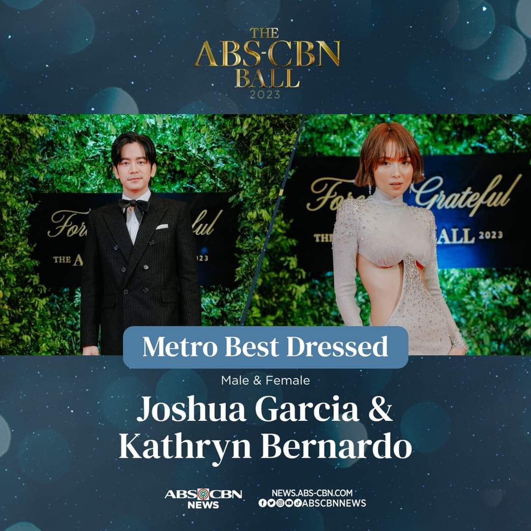 ABSCBNpr's tweet photo. Congratulations to the winners of last night's #ABSCBNBall2023! https://t.co/BOgsgJo9Th