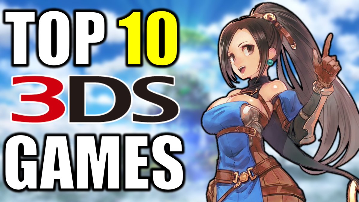 🚨NEW VIDEO🚨

Time to put the cards on the table, here's the Top 10 BEST 3DS Games! It's unnatural for one console to contain so much power! Let me know your favorites down in the comments!

▶️youtu.be/y7ma08p9Nj4

#Nintendo3DS #3DS #Nintendo