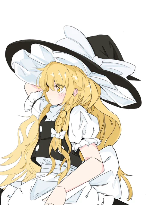 #例大祭回遊遊戯イラコン過去絵の魔理沙ちゃんで参加しとこ 