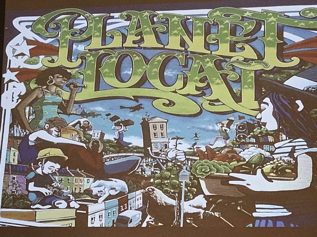 A powerful 2nd day at the #PlanetLocalSummit in Bristol - engaging passionate speakers, from the very broad to the very local! I’m now back home, to co-host a passionate engagement on water & it’s place in our ecosystem (in a City in the eye of drought) @localfutures_