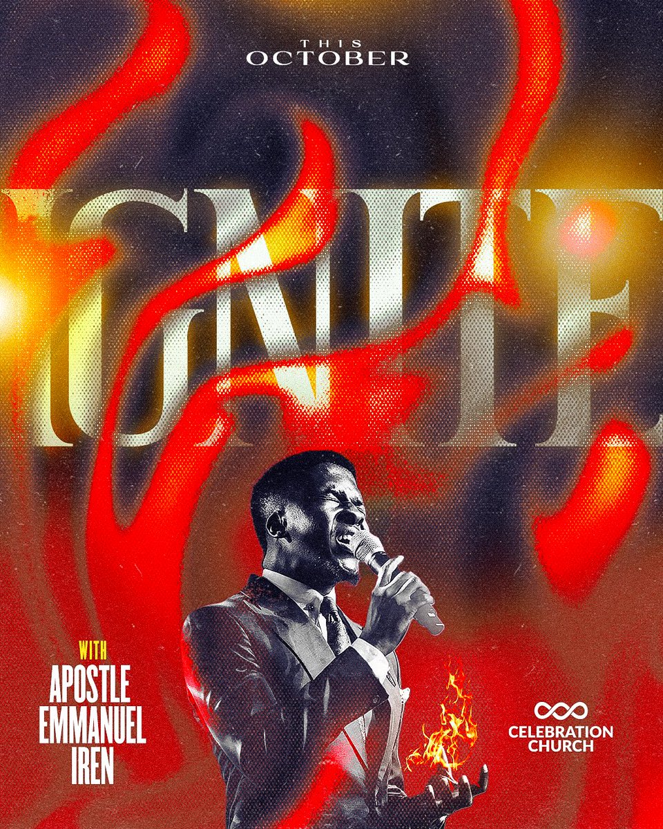 cci__global's tweet photo. 🎶 I take from within and I put upon. That’s how I stir myself
There is fire on my altar! 🎶 

Join us every service day across all Celebration Church Campuses, we’ll be looking into the School of Prayer.

It’s time to IGNITE!

Welcome to October!

#Ignite  #cciglobal https://t.co/ycEag4vLdg