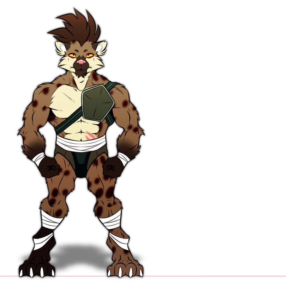 MozzieTweets's tweet photo. Gohrr the #Gnoll is completed~!! :D
now onto finalizing the design of Klik the #Nothic https://t.co/14K25aGlUd