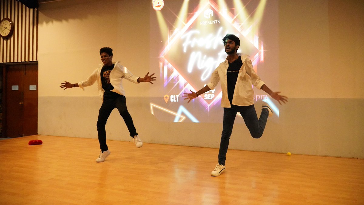 cea_iitm's tweet photo. "Dancing our way into freshman year!💫"
#freshienight #ce23 #cea #civilengineering #iitmadras https://t.co/LoVHYTYymi
