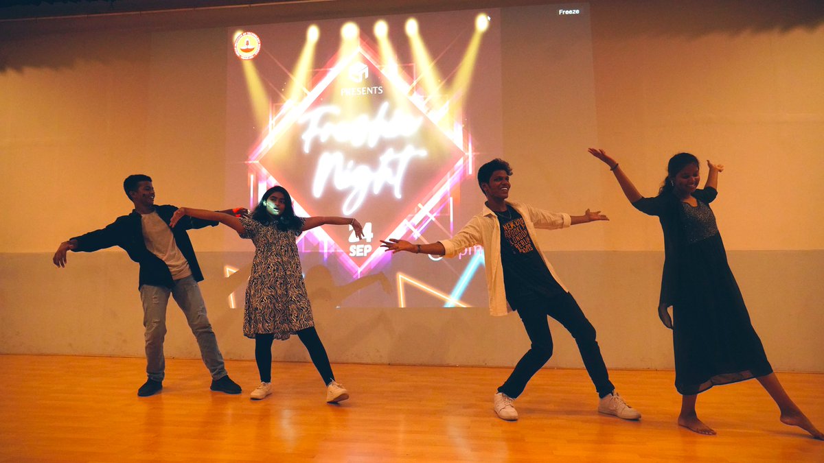 cea_iitm's tweet photo. "Dancing our way into freshman year!💫"
#freshienight #ce23 #cea #civilengineering #iitmadras https://t.co/LoVHYTYymi