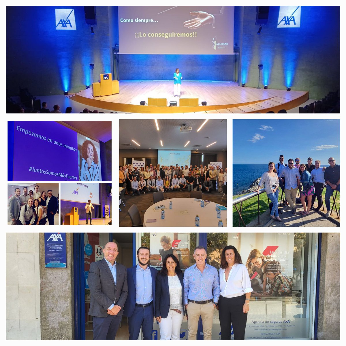 Despedimos Septiembre, un mes lleno de Eventos, enfocados a conseguir Retos y Objetivos. De la mano de nuestra <a href="/OlgaSanchezR/">Olga Sánchez Rodríguez</a> <a href="/Mar_Romero_/">Mar Romero</a> , nuestra Red de Agentes Exclusivos <a href="/AXASegurosEs/">AXA España</a>. Y de todo el equipo de la DT Cataluña.<a href="/joseparmas/">josep armas</a>
#JuntosSomosMasFuertes
Vamos Octubre.💪