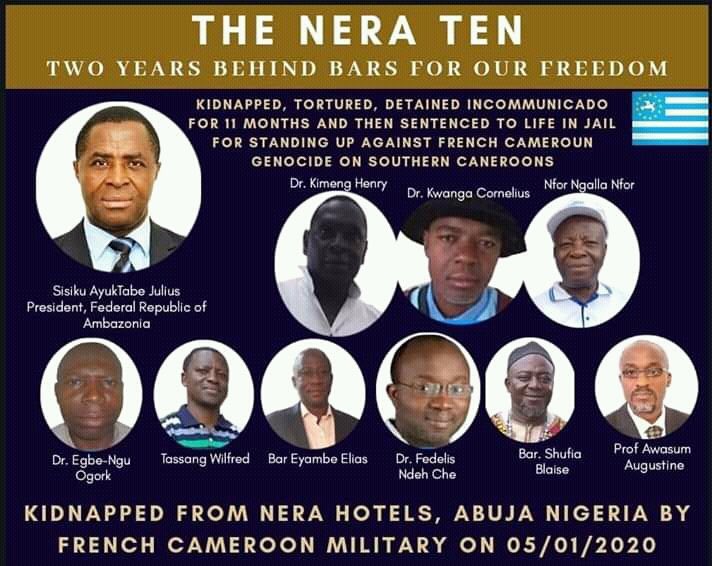 #FreeTheNERA10 
#GenocideInSouthernCameroons !