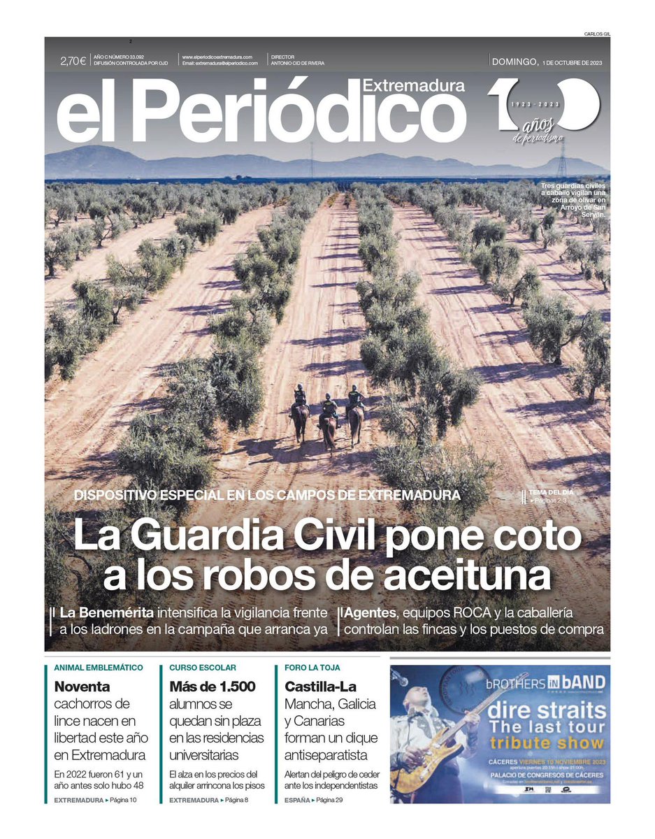 _antoniocid's tweet photo. Portada de domingo 1 de Octubre. Al kiosco. https://t.co/YVIiOF2R2A