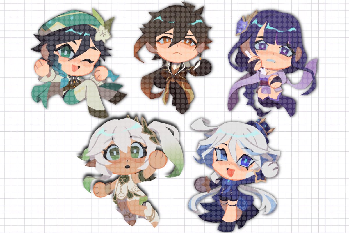 the archons are complete 😭💕