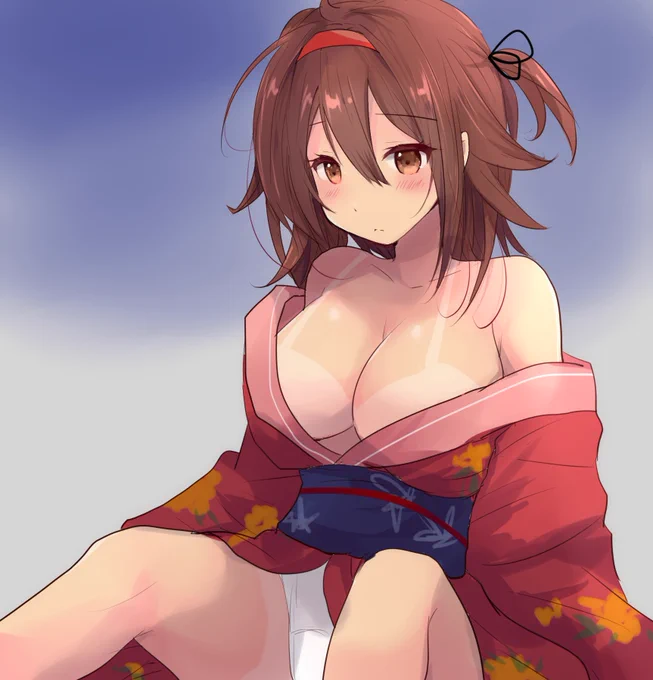 白露の水着焼け跡大好きマン参上(毎年言ってる) 