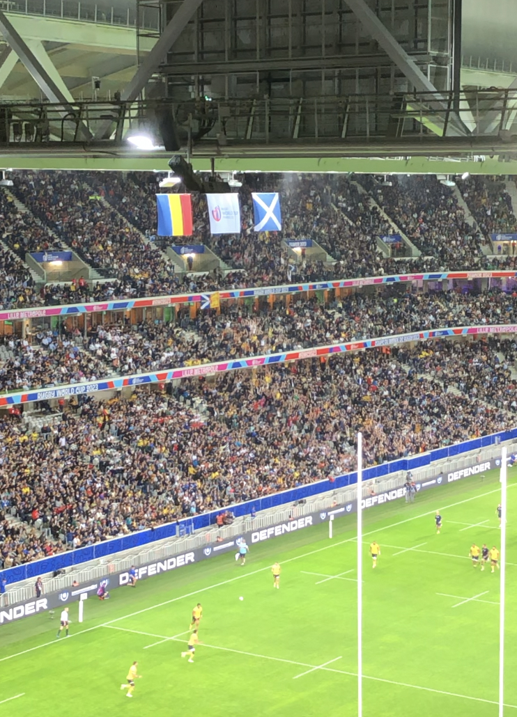 Heureux d’avoir pu assister, avec les étudiants en Master #STAPS(#EOPS) et (#GSS) sur #Lille, à la @coupe_rugby2023 au <a href="/DecathlonArena/">Decathlon Arena - Stade Pierre Mauroy</a>.

<a href="/BdeStapsLille/">BDE STAPS LILLE</a>, <a href="/UFR3S_ULille/">UFR des Sciences de Santé et du Sport (UFR3S)</a>, <a href="/univ_lille/">Université de Lille</a>