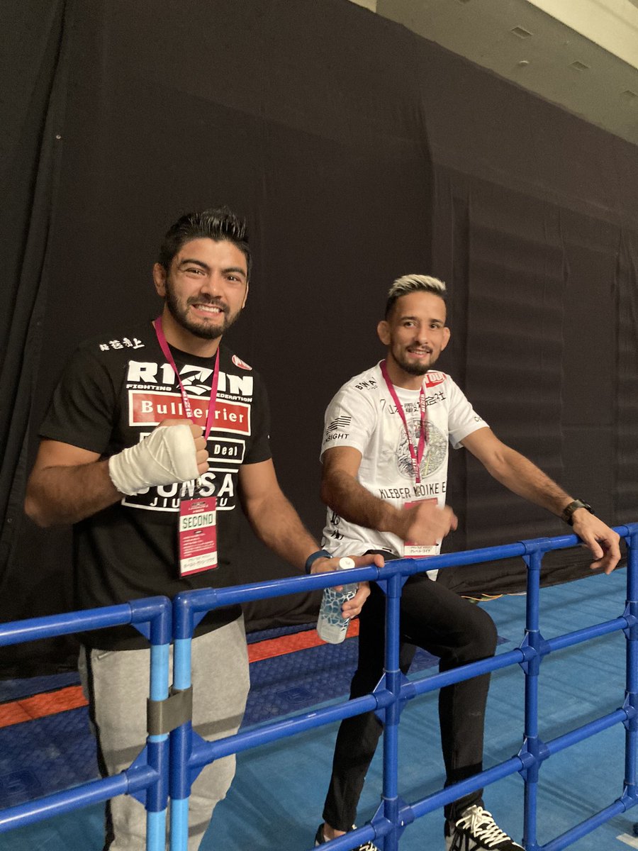 RIZIN LANDMARK 6 in NAGOYAで
サトシとクレベルに会えた！
(・ぬ・ )ぬ！

#ホベルト・サトシ・ソウザ
#クレベル・コイケ
#RIZIN LANDMARK 6 in NAGOYA