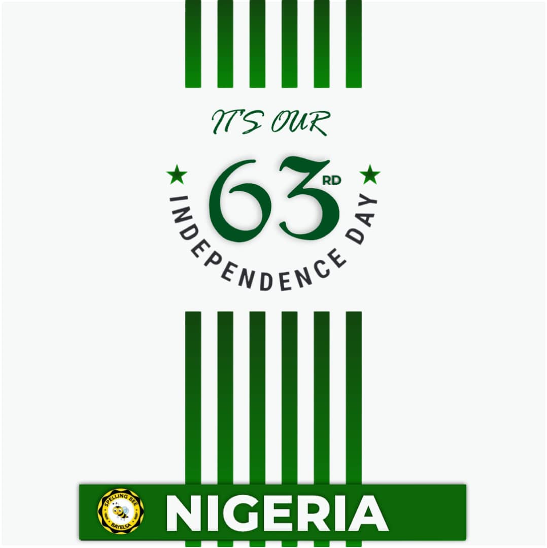 BeeBayelsa's tweet photo. Double Celebration! 🎉

It's the Bee Week and Nigeria's Independence Day Celebrations! 🇳🇬 🐝

As we dive into "Bee Week" on the countdown, let's also take a moment to reflect on how far we've come as a nation, the promising future and give thanks! https://t.co/UwS27xy8mT