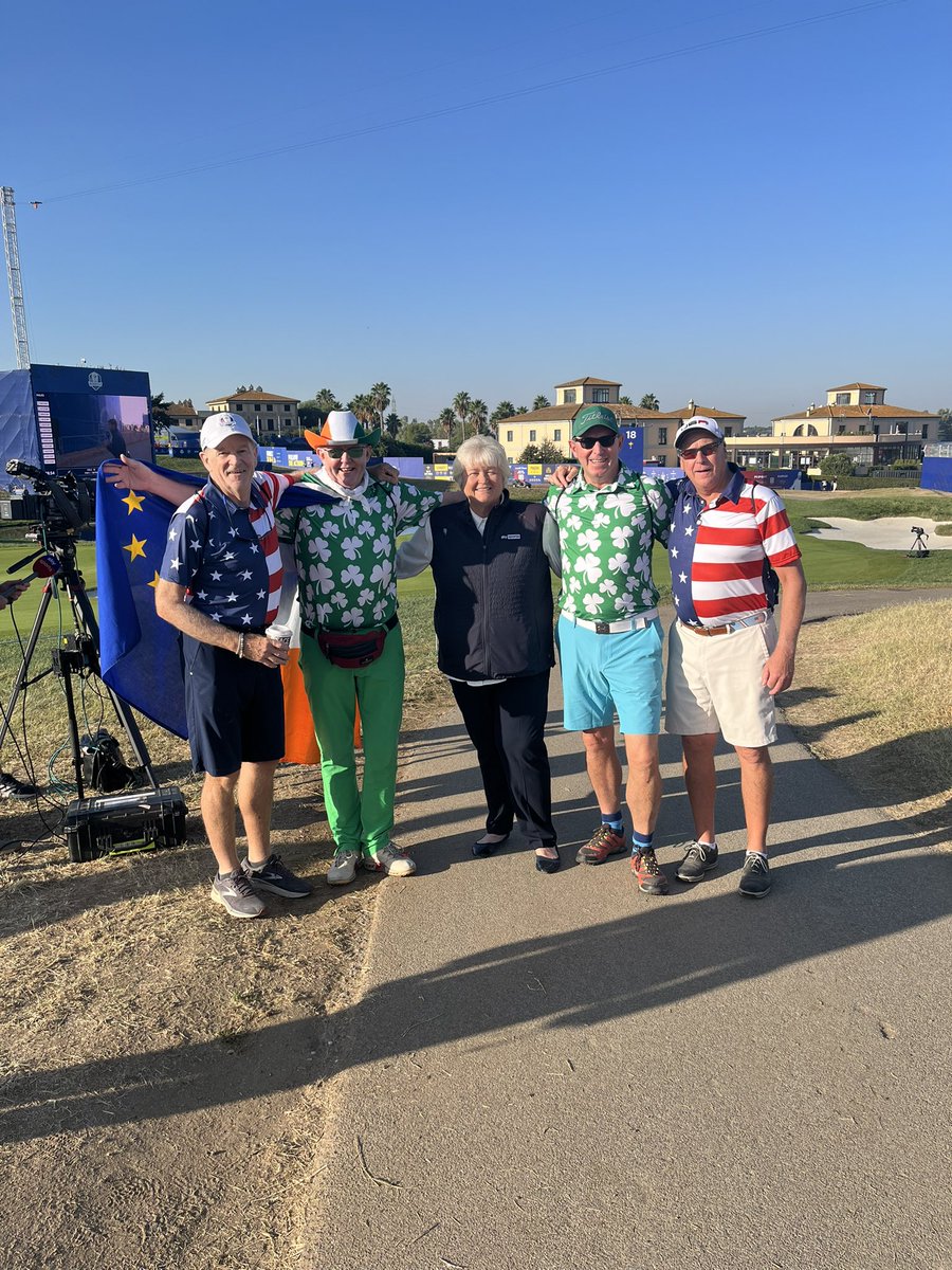 There is nothing like a Dame !! #RyderCup <a href="/SkySportsGolf/">Sky Sports Golf</a>