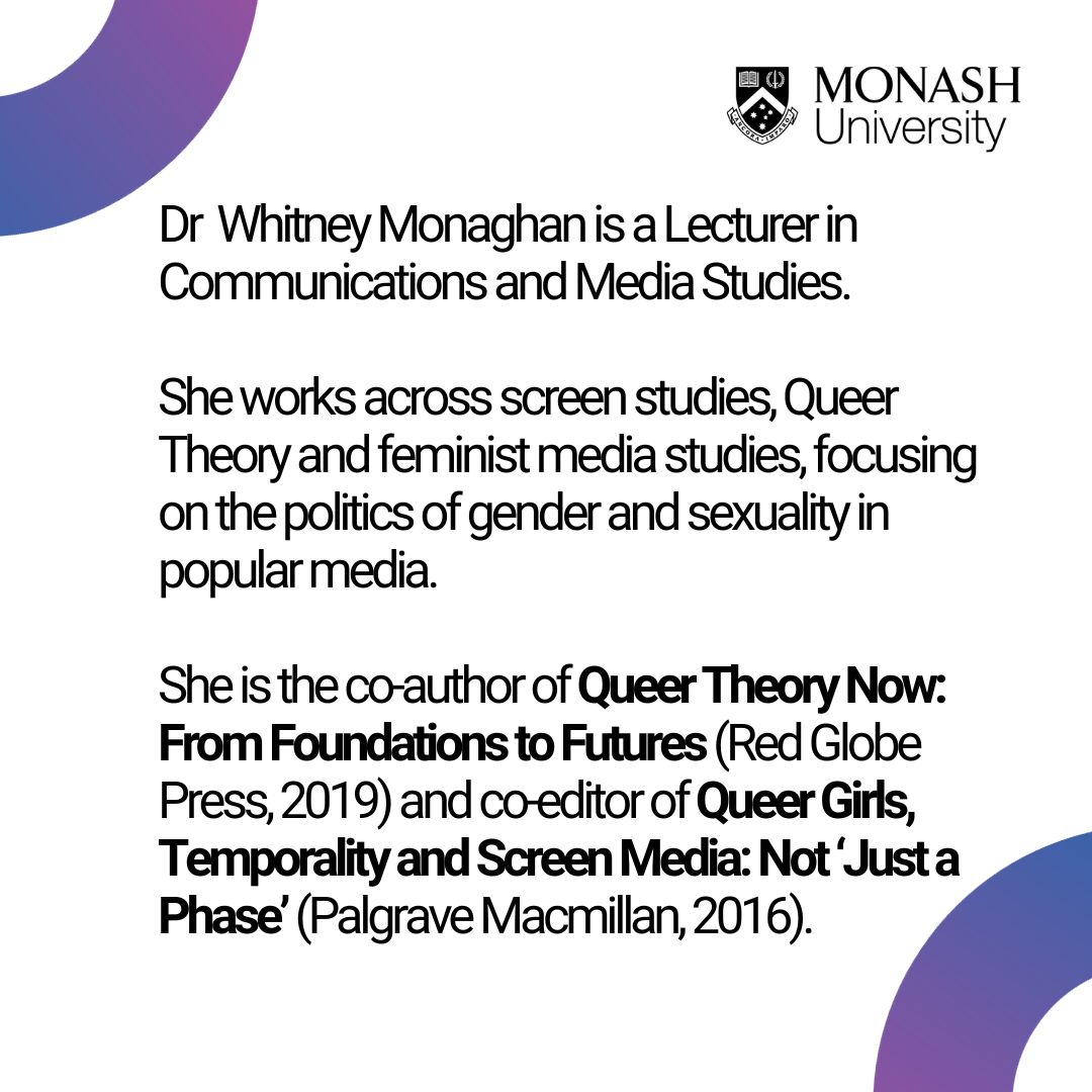 Monash's School of Media, Film and Journalism tweet media