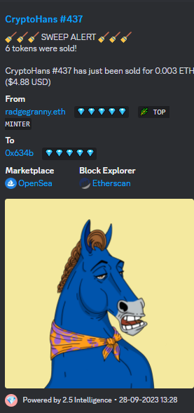 CryptoHansNFTs's tweet photo. Floor price went op 300% this week.
Don't be to  late to join!
#NFT #NFTs #NFTartists #NFTCommuntiy #nftart https://t.co/QgGSe25mVv