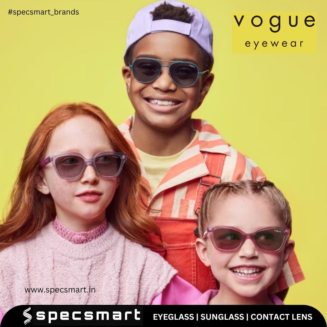 'Capture the essence of chic with Vogue Eyewear. Let's Vogue and create unforgettable moments in style. 🕶️✨ #CaptureChic #LetsVogue'