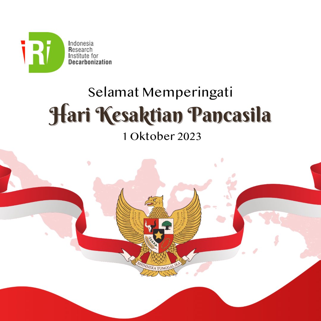 Selamat Hari Kesaktian Pancasila! Mari kita menghormati Pancasila dengan selalu mengamalkan nilai-nilainya dalam kehidupan sehari-hari. #HariKesaktianPancasila #tangguhiklim