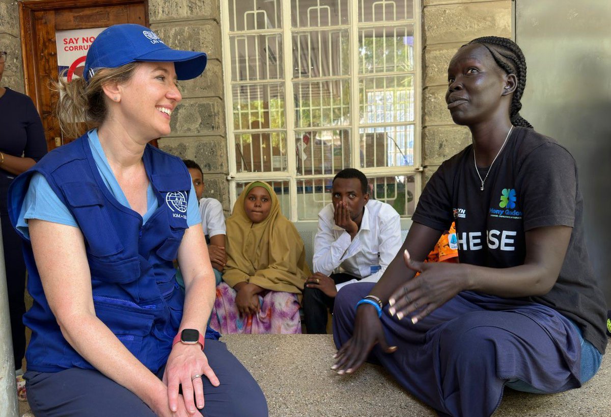 Excited to take up duties as @UNMigration's first woman Director General. 

This is a testament to how far women have come and how far we can go together to lead, inspire, and empower. 

Every day #WomenLead!