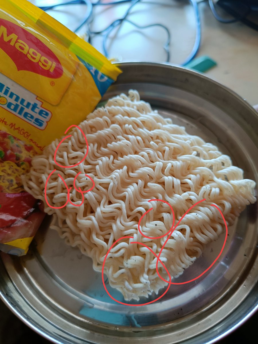 GuptaInkulu's tweet photo. @MaggiIndia @fssaiindia 
New product launched by maggi With the flavour of insects ?? https://t.co/lB2OzpzT98