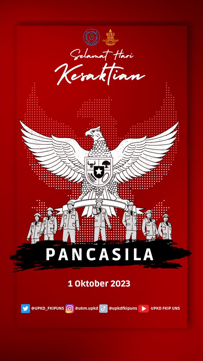 ✨Selamat Memperingati Hari Kesaktian Pancasila 1 Oktober 2023✨