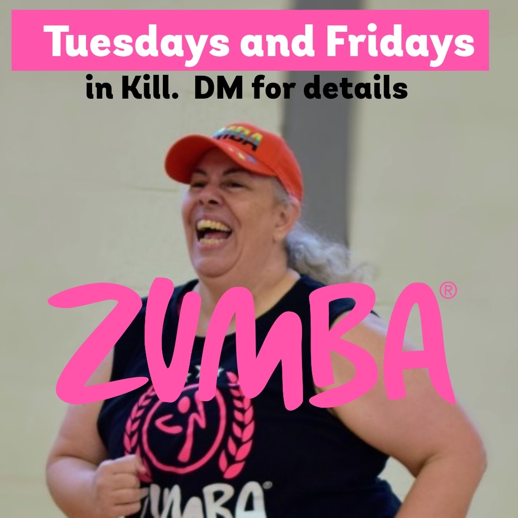 Friendships
Time for you
Feel great

#Zumba fitness classes are so much more than burning calories &amp; counting steps

We connect
We laugh
We become friends

I regularly hit between 5000-6000 steps 

#FunFitness #KillKildare #GroupFitness #Weighloss #ZumbaFitness 
#KillVillage