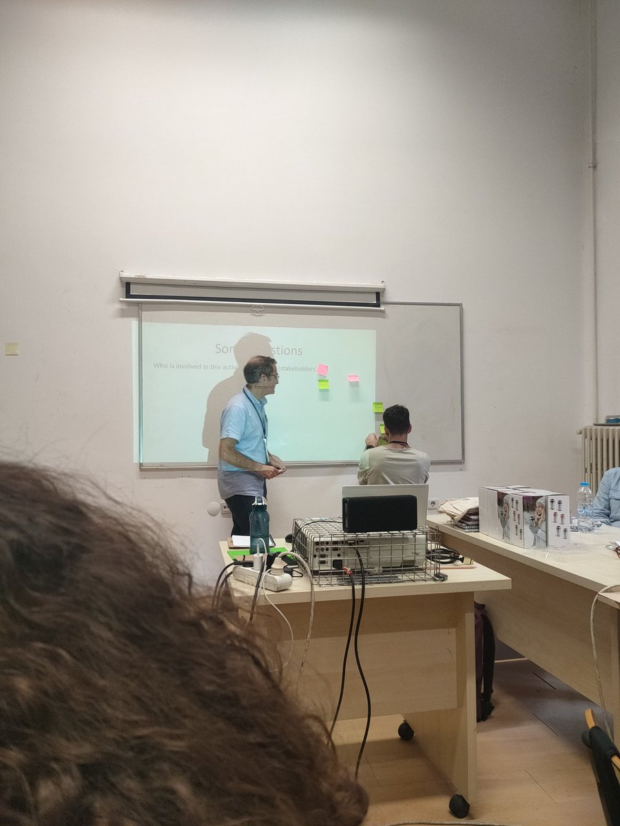 EsO4e's tweet photo. Session 8: Reflexions on several case studies. Introduction to the Hackathon (teams, challenge and rules)

By Javier García Martín (Universidad Politécnica de Madrid) https://t.co/yW76R2KOfU