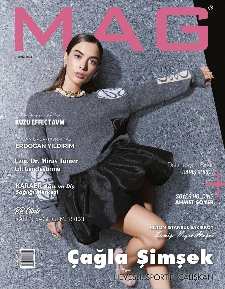 Çağla Şimşek,Mag dergisi Ekim kapağında.✨

<a href="/caglassimsek/">Çağla Şimşek</a> <a href="/magdergi/">MAG</a>