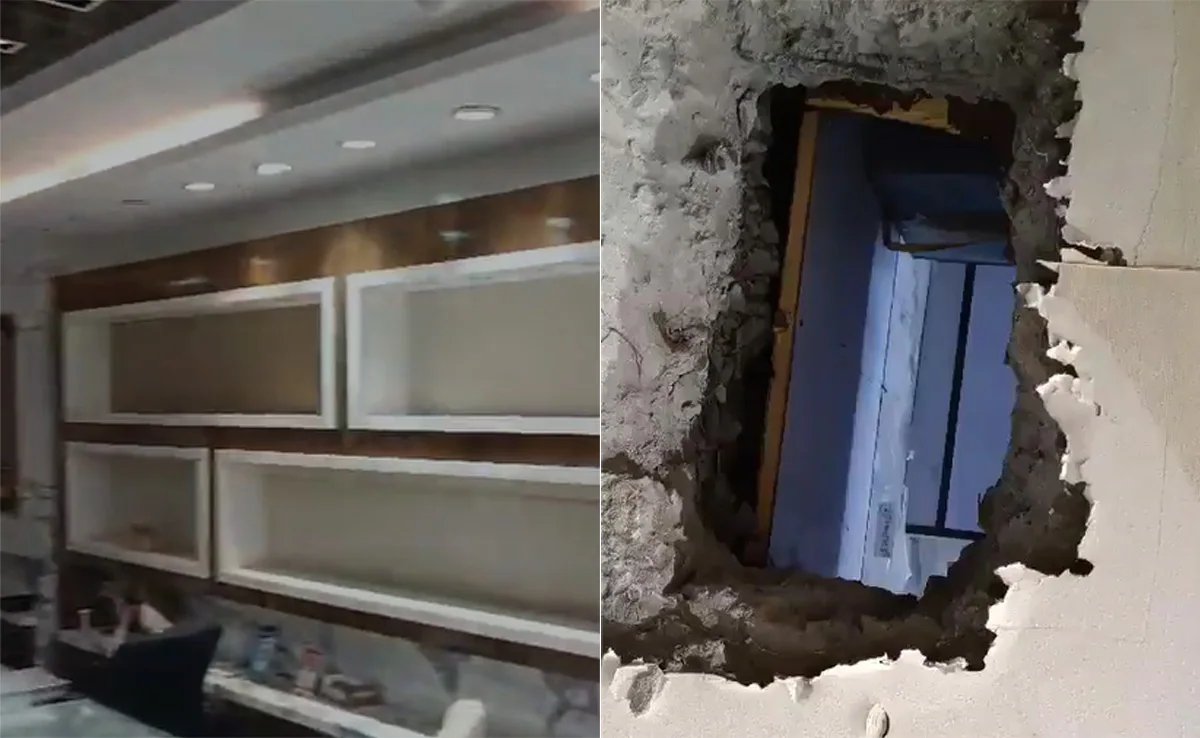 ndtv's tweet photo. ₹ 100 Hammer, ₹ 1,300 Disc Cutter: Tools Used In ₹ 25 Crore Delhi Heist https://t.co/cUJy7jUMZK https://t.co/tZEimhBlBG