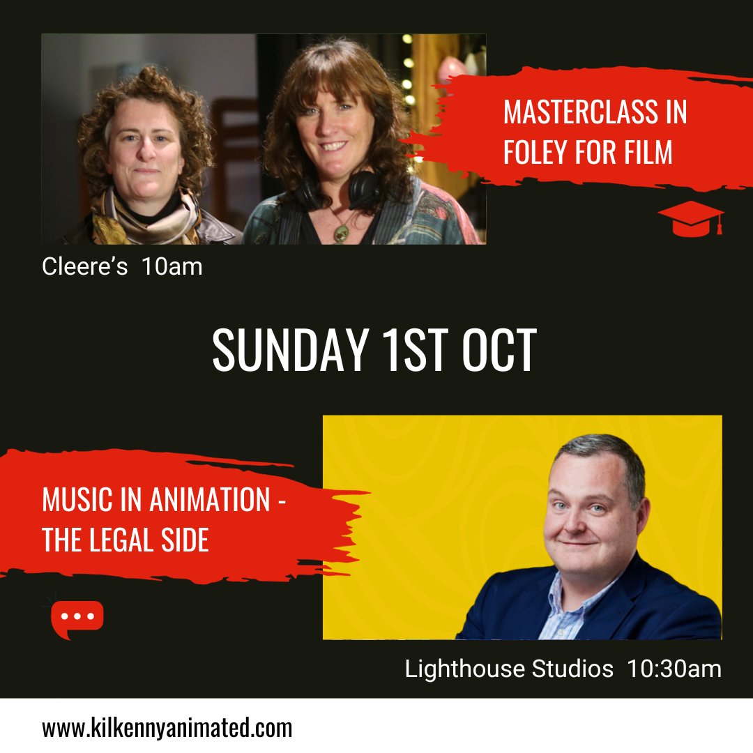 On day 3 of Kilkenny Animated: The Sound of Animation, we've got a real treat for Star Wars Visions fans! Check out all of today's events on kilkennyanimated.com

#Kilkenny #festival #animationireland #animation #starwarsvisions volume 2 #thesoundofanimation #kilkennyanimated