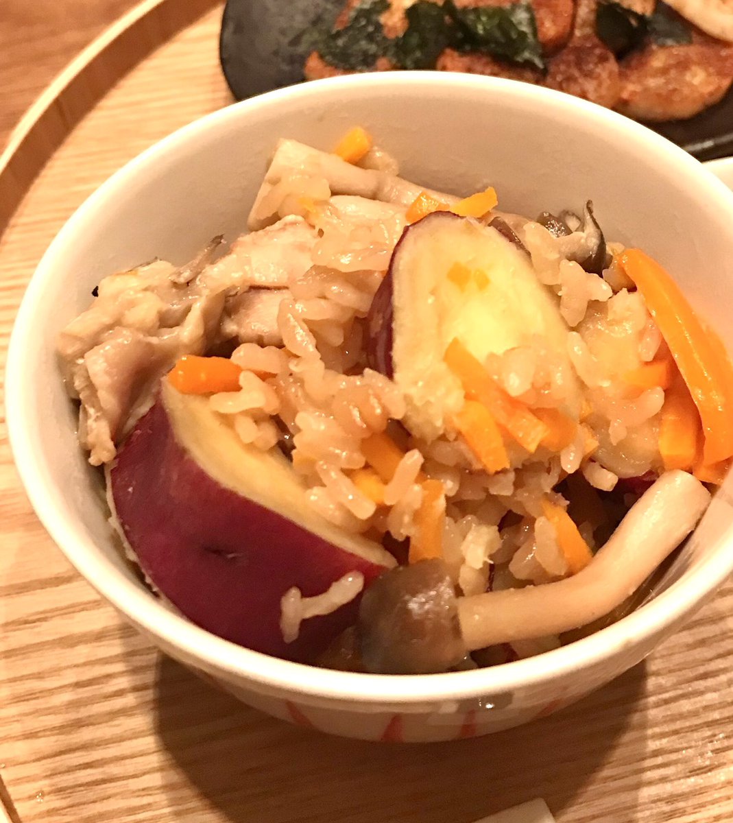 秋を楽しむための炊き込みご飯🍠 おいしくて幸せな気持ちになれる、私